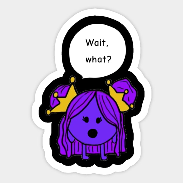 Violet Sticker by TheSubatomicP